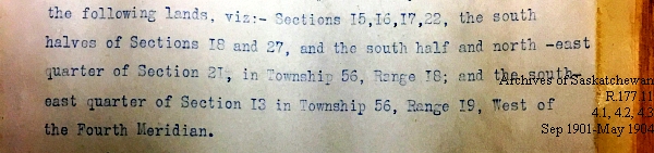 Saskatchewan One Room School House Orders Issued by the Commissioner of Education. Province of Saskatchewan, Canada. Sept 1901- May 1904