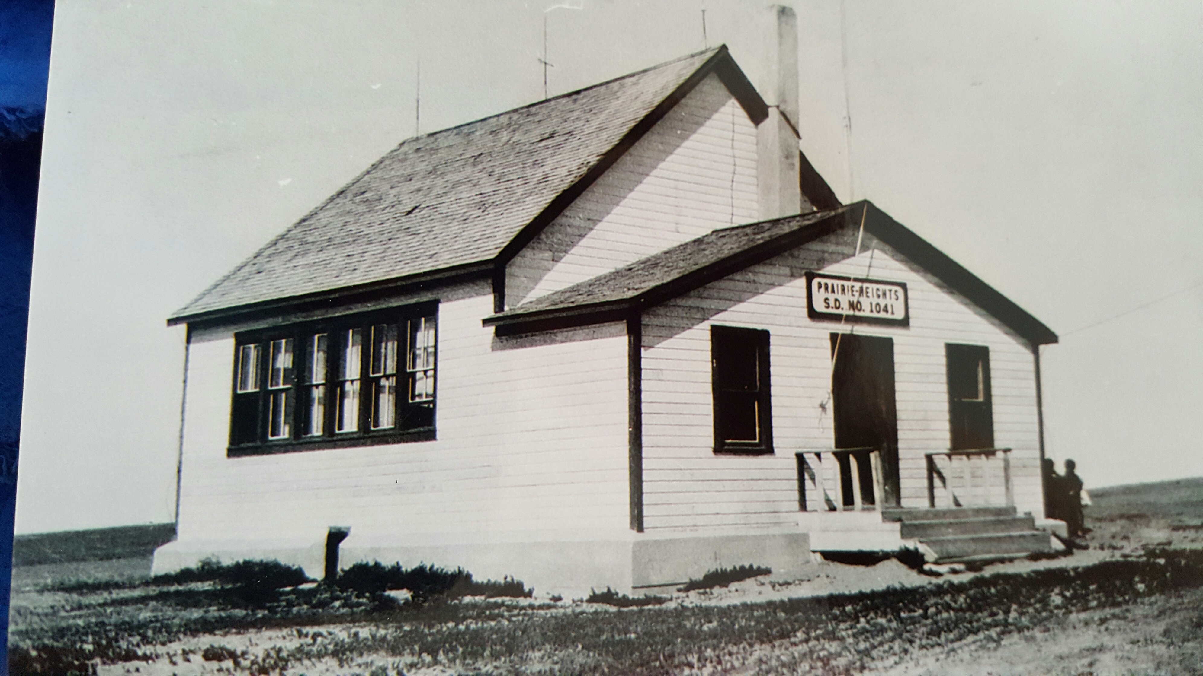 Prairie Heights School District 1041 1/4 mile west of SW quarter of section 4 township 37 range 22 west of the third meridian, and 6 miles west of Tramping Lake SW quarter section 33 township 36 range 21 west of the third meridian 