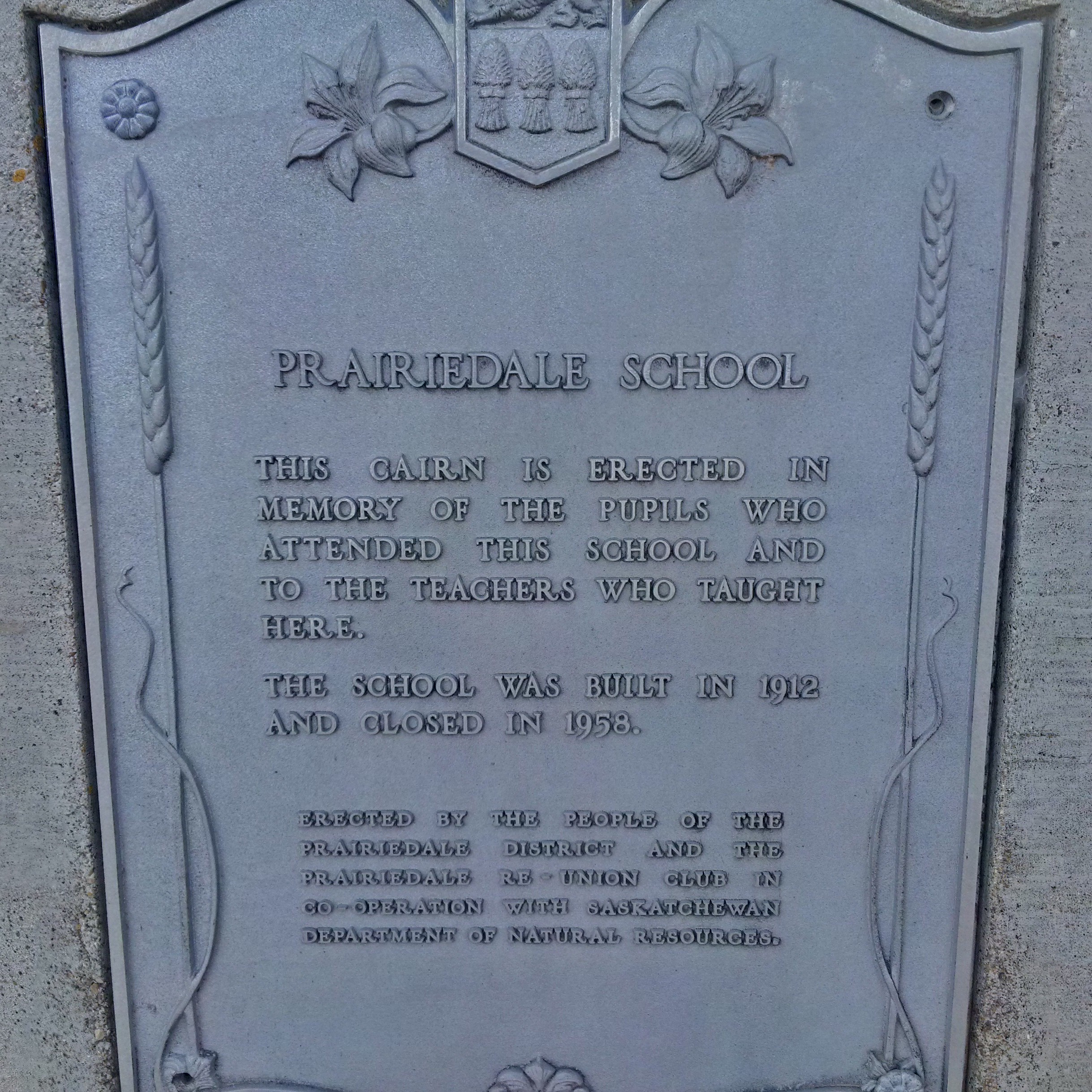  Prairiedale  school district 335, , 1912-1958, Prairiedale Rural Municipality 321 Tsp 32 Rge 26 W3,  Saskatchewan,  