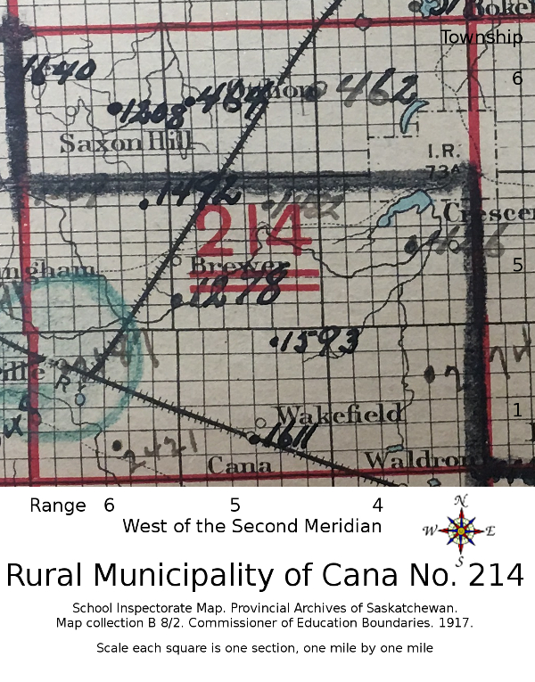 Rural Municipality of Cana No. 214 Saskatchewan Canada