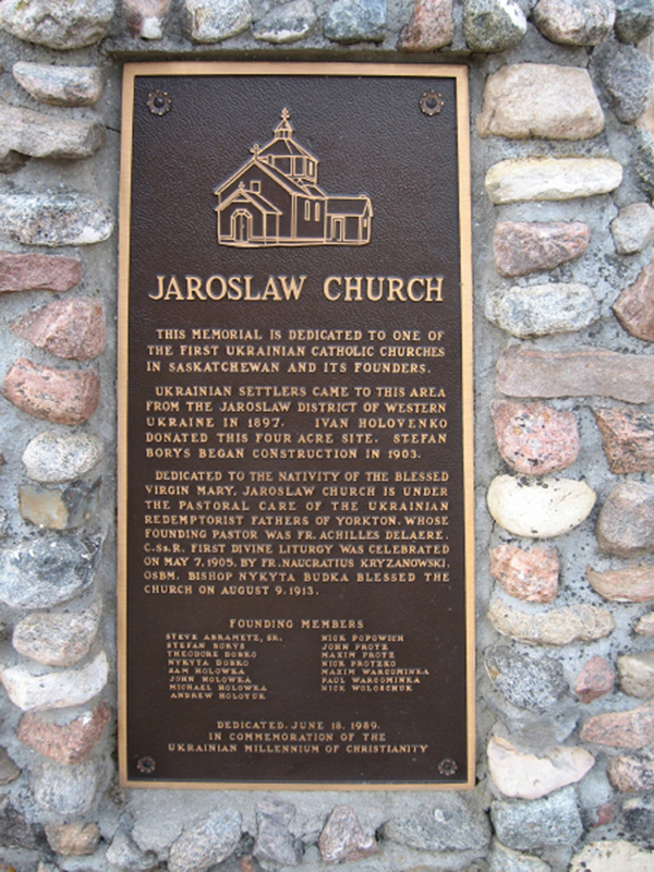 Jaroslaw__Church_Plaque