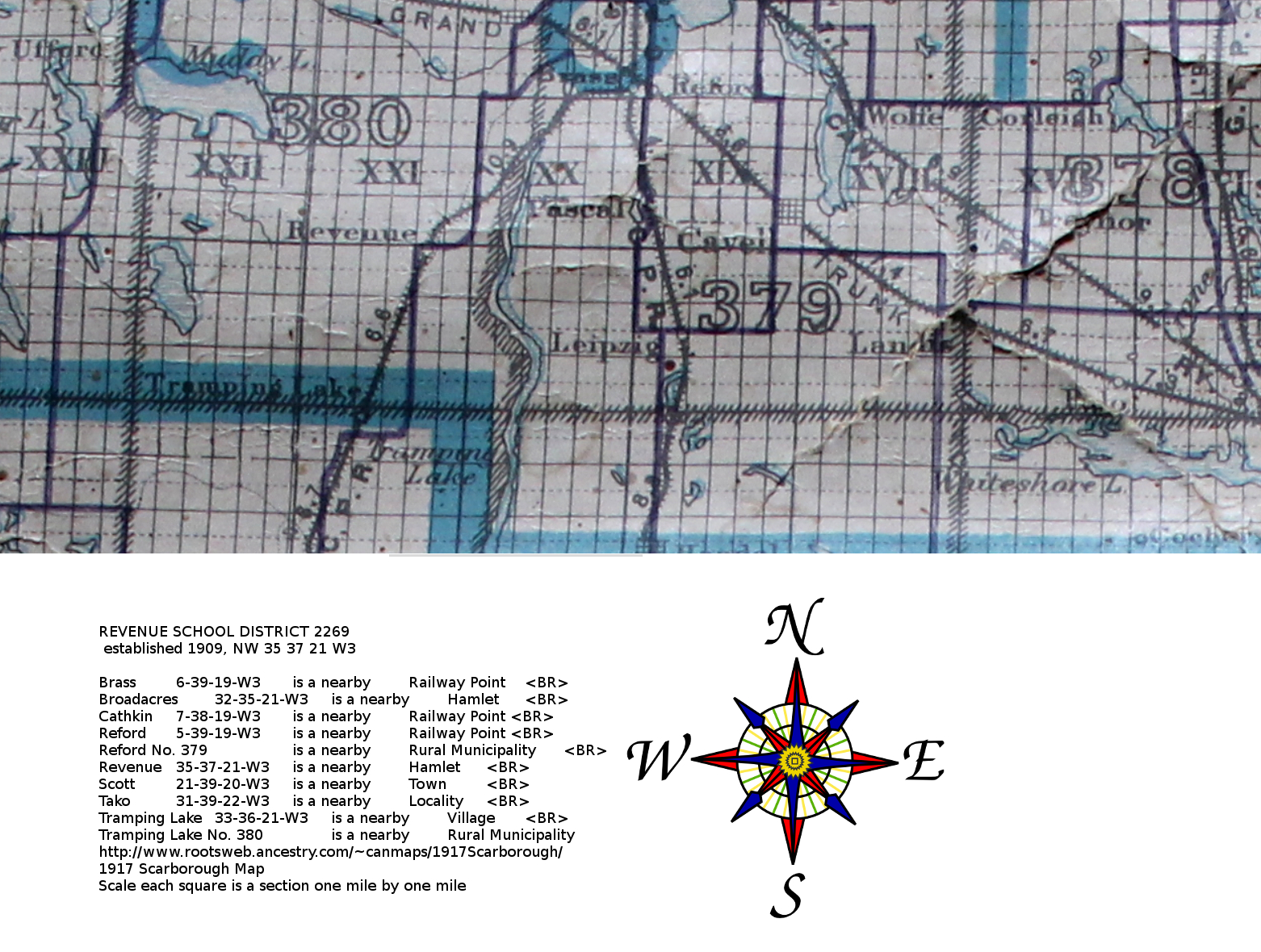  REVENUE SCHOOL DISTRICT 2269, established 1909, NW 35 37 21 W3, Revenue Village NW 35 37 21 W3,  St. Josephs Colony 1905-1930 Silver Jubilee of the St. Josephs Colony 1976,  Saskatchewan,  