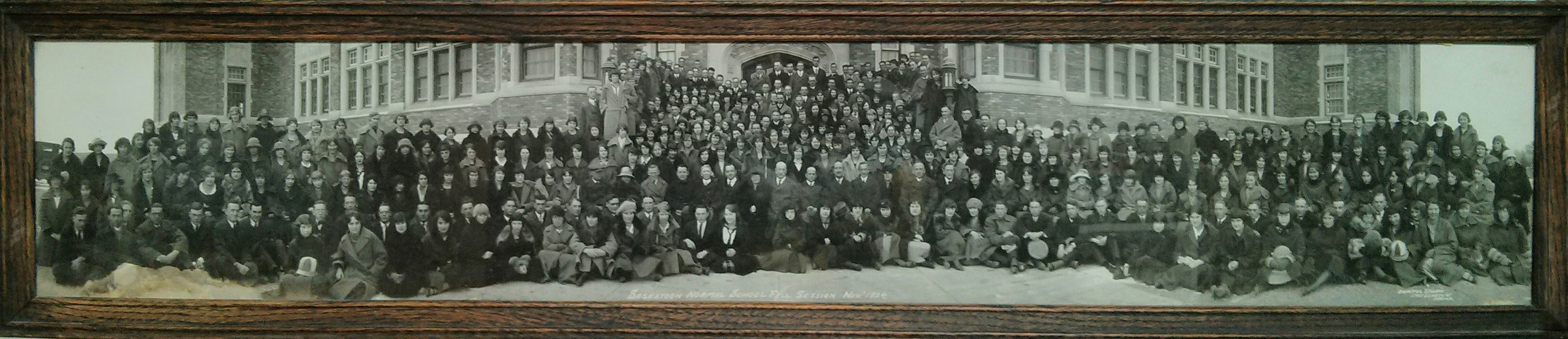 Saskatoon Normal School Photograph of class 1924