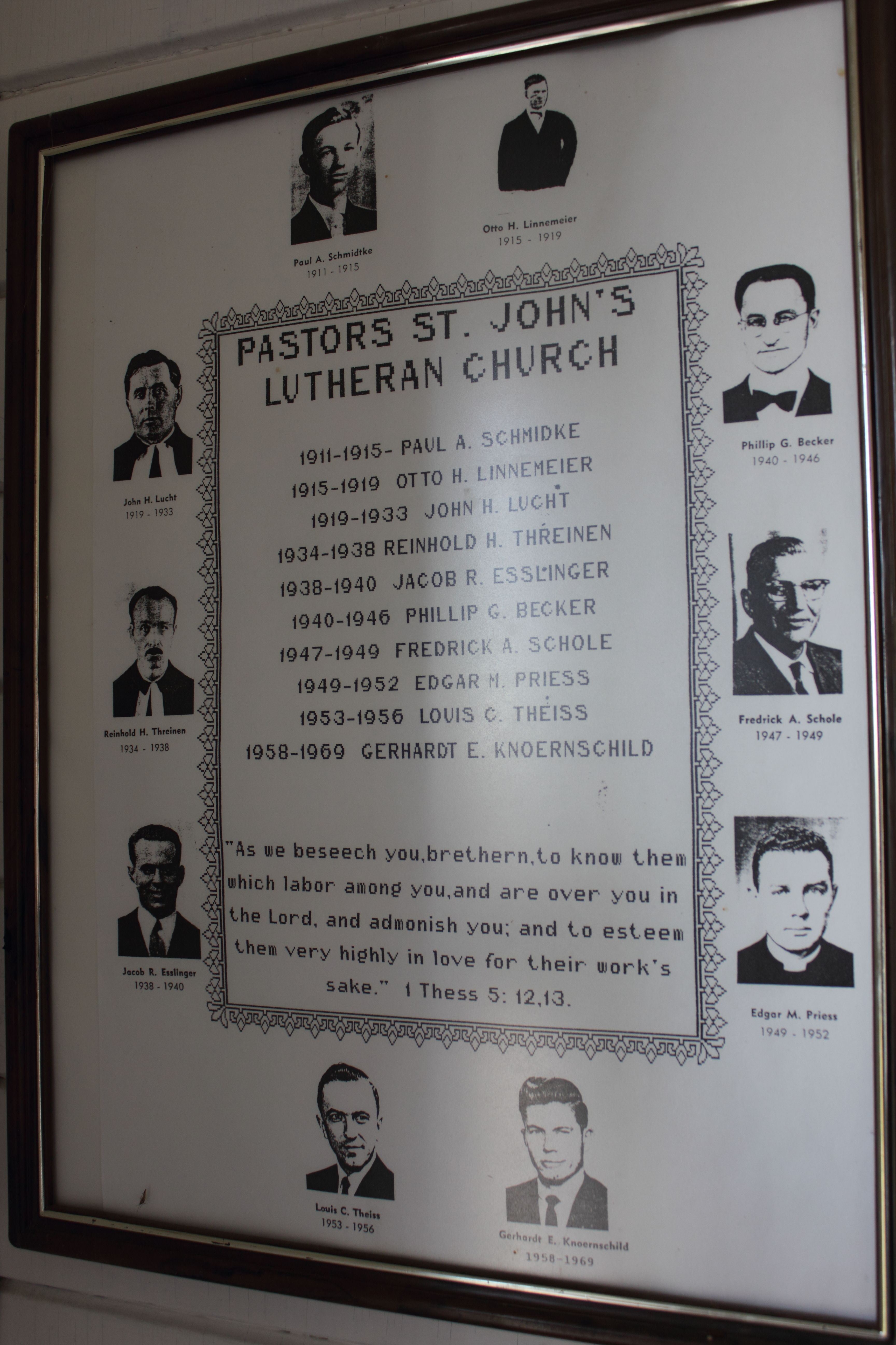 St Johns School and Church near Leader Saskatchewan Sts Peter and Paul Church near Blumenfeld 