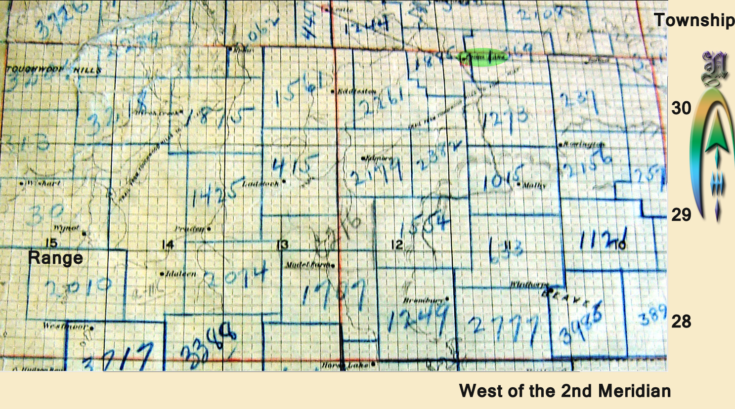  St Joseph De Dauphinais School District 317, Foam Lake, Northwest section 10 township 25 range 12 west of the 2nd meridian, 1887-1961, Ituna