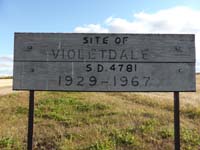 Violetdale School District 4781,. New NE quarter of section 18-township 40- range 16 w 2nd new school build on new location 1947, Old NE quarter of section 08- township 40-range 16 w 2nd original log building 1929 Spalding, SK